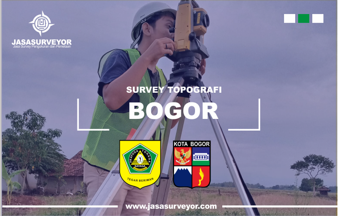 jasa pengukuran topografi dan elevasi lahan di bogor