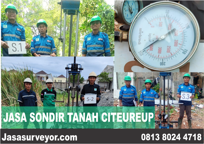 Jasa Uji Sondir Tanah Citeureup