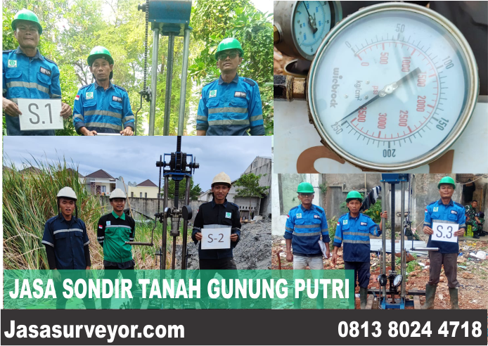 Jasa Uji Sondir Tanah Gunung Putri