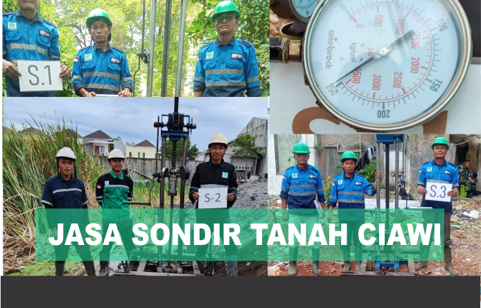 Jasa Uji Sondir Tanah Ciawi